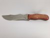 Oceľ: Elmax, 62 HRC, rukoväť: Red wood, púzdro: slonia koža